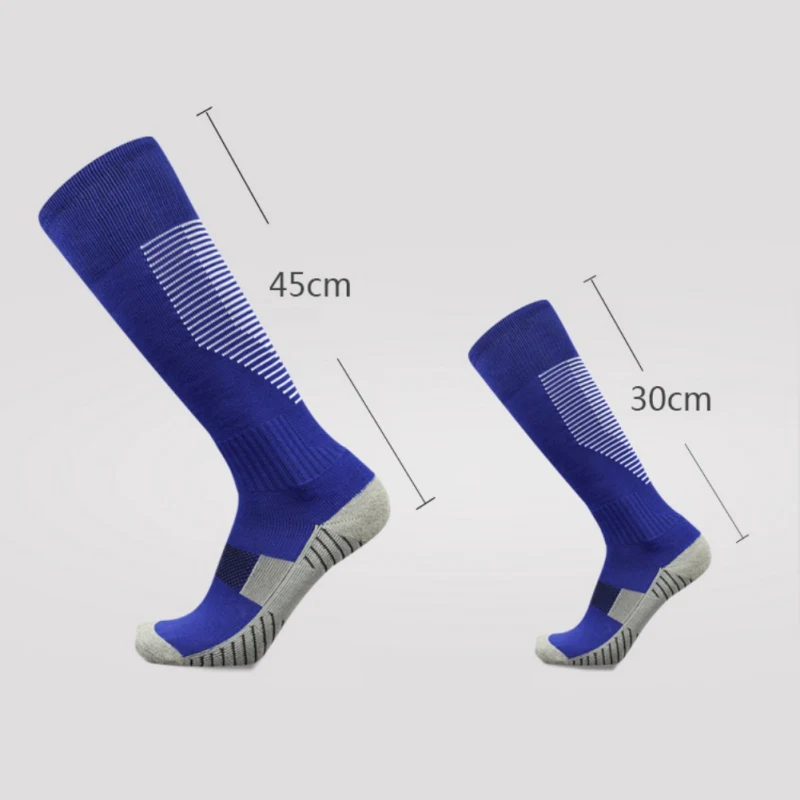 Европейские Футбольные Клубные спортивные носки, дышащие гольфы для профессионального футбола, баскетбола, длинные гольфы, спортивные носки для взрослых и детей
