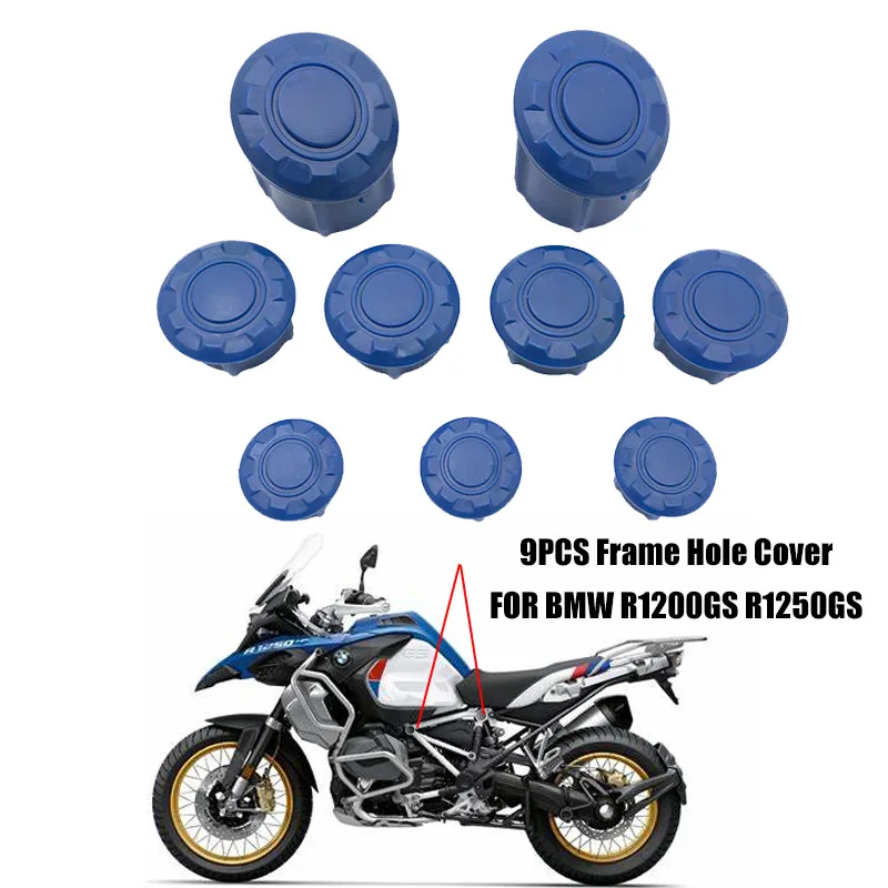 

3 Color Motorcycle Frame Hole Caps Cover Plug For BMW R1200GS R 1200 GS LC Adventure ADV R1250GS R 1250 GS Adventure 2014-2021
