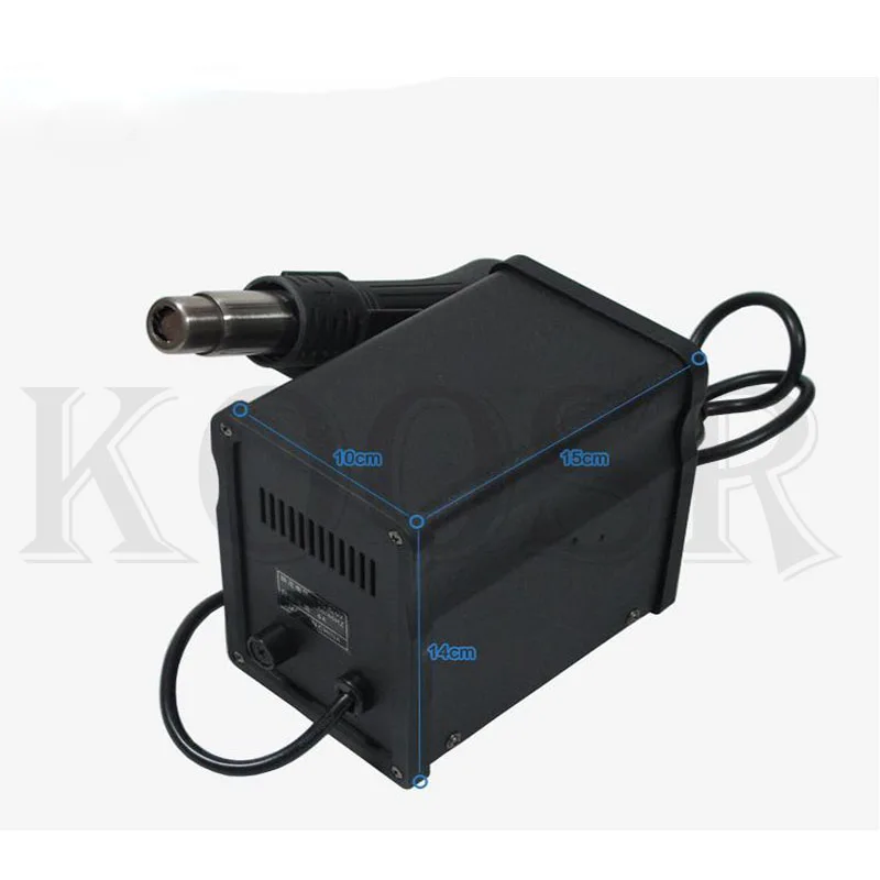 Паяльная станция Saike 898D + паяльная с светодиодный феном и ЖК дисплеем улучшенная