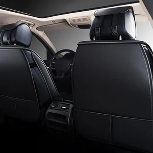 Image 4 - Universal coche SUV estándar 5 asiento de cuero de la PU asiento Amortiguador delantero + trasero para Mazda 3 6 CX 5 CX 7 homenaje