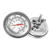 Barbecue fumatore termometro in acciaio inox Grill termometro per carne 50-400 ℃ calibro Barbecue fumatore termometro accessori da cucina