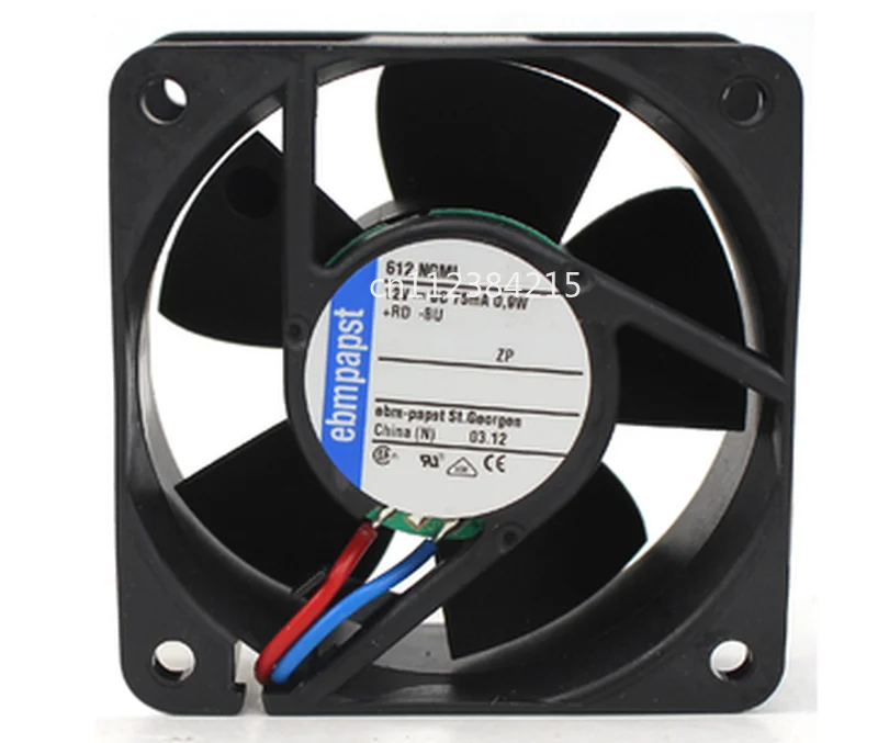 612 NGML 612 NGML DC 12V 0.075A 0,9 W 60x60x25mm вентилятор охлаждения сервера