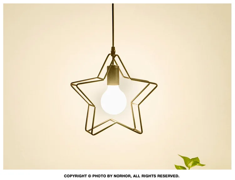 Creative Star Chandelier Shop Cool Minimalist Modern Salon Front Desk Hair Salon Lamps Manicure Barber Shop Lighting