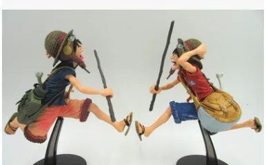 

Gravity Anime Garage Kit One Piece New Style One Piece Big Mouth Luffy Red Blue Selectable Decoration