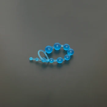 2021 New Soft Rubber Anal Plug Beads Long Orgasm Vagina Clit Pull Ring Ball Butt Toys Stimulator Sex Toys For Adults Women 6