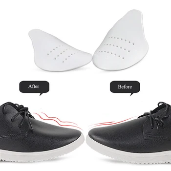 

Stretcher Support Toe Cap Shoes Shields For Sneaker Washable Anti Crease Shaper Universal Bending Crack Protector Expander PVC