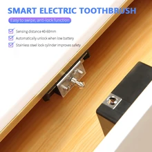 Serrure de tiroir intelligente, serrure de porte en bois pour armoire, carte d'identité/TT, application de déverrouillage électronique