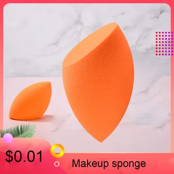 

Miss Gorgeous 1PC Soft Makeup Sponge Puff Beauty Eggs Smooth Powder Foundation Cosmetic Puff Drop Sponge Make Up Tool Orange