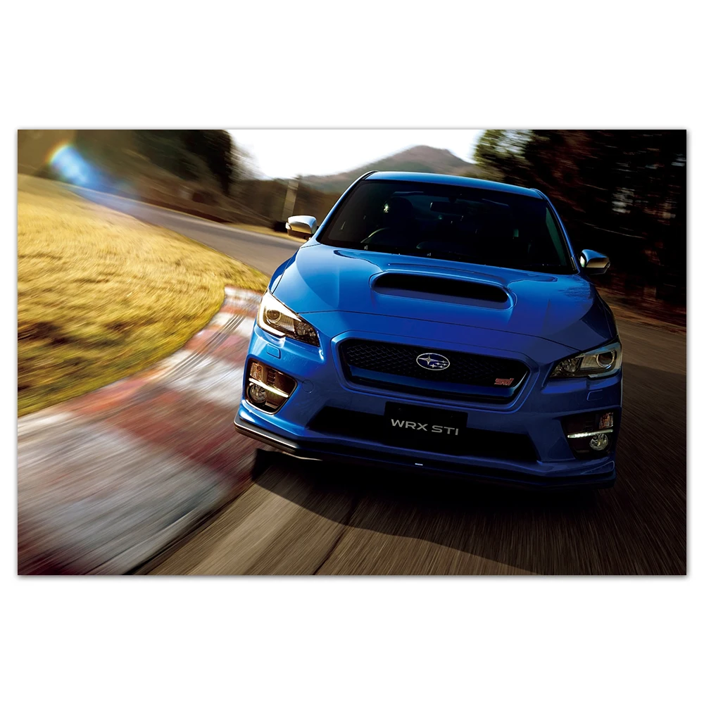 Subaru WRX Supercar обои настенный художественный постер картина с принтом DIY картины в