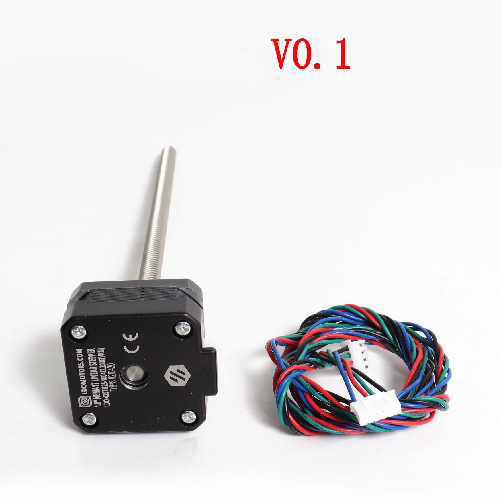 Blurolls-voron 02 Garfo de Salada z Linear Stepper Motor de Parafuso de Chumbo Feito por Ldo 42sth251004cl200e 200 mm Tr8x8 - Imagem 4