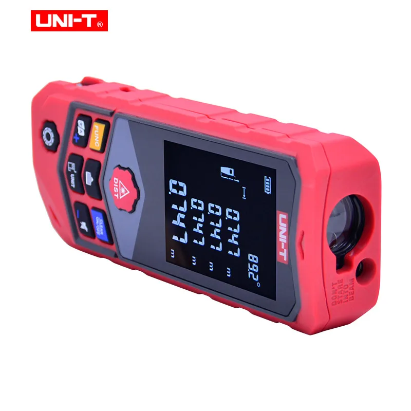 UNI-T Distance Meter Laser Rangefinder 50m/100m Battery Powere Wheel Type Range Finder Handheld Distance Meter Wheel Measurement UNI-T Distance Meter Laser Rangefinder 50m/100m Battery Powere Wheel Type Range Finder Handheld Distance Meter Wheel Measurement