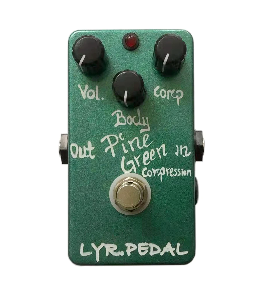 LYR PEDALS（LYROCK）,Guitar compression pedal, classic green compression