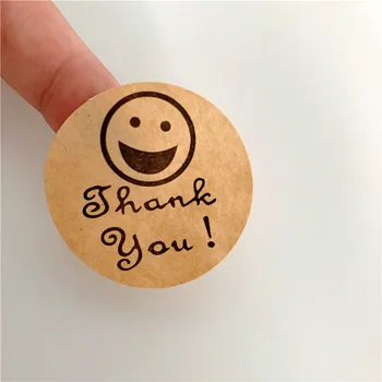

1000pcs/lot Smiley Face DIY Decorative Sticker Multi Paper Adhesive Sealing Sticker Gift Packing Label For Handmade Products