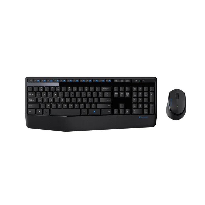 

Logitech Mk345 Wireless Opto-electronic Mouse And Keyboard Set Ergonomic Office Keyboard Mouse Keyboard