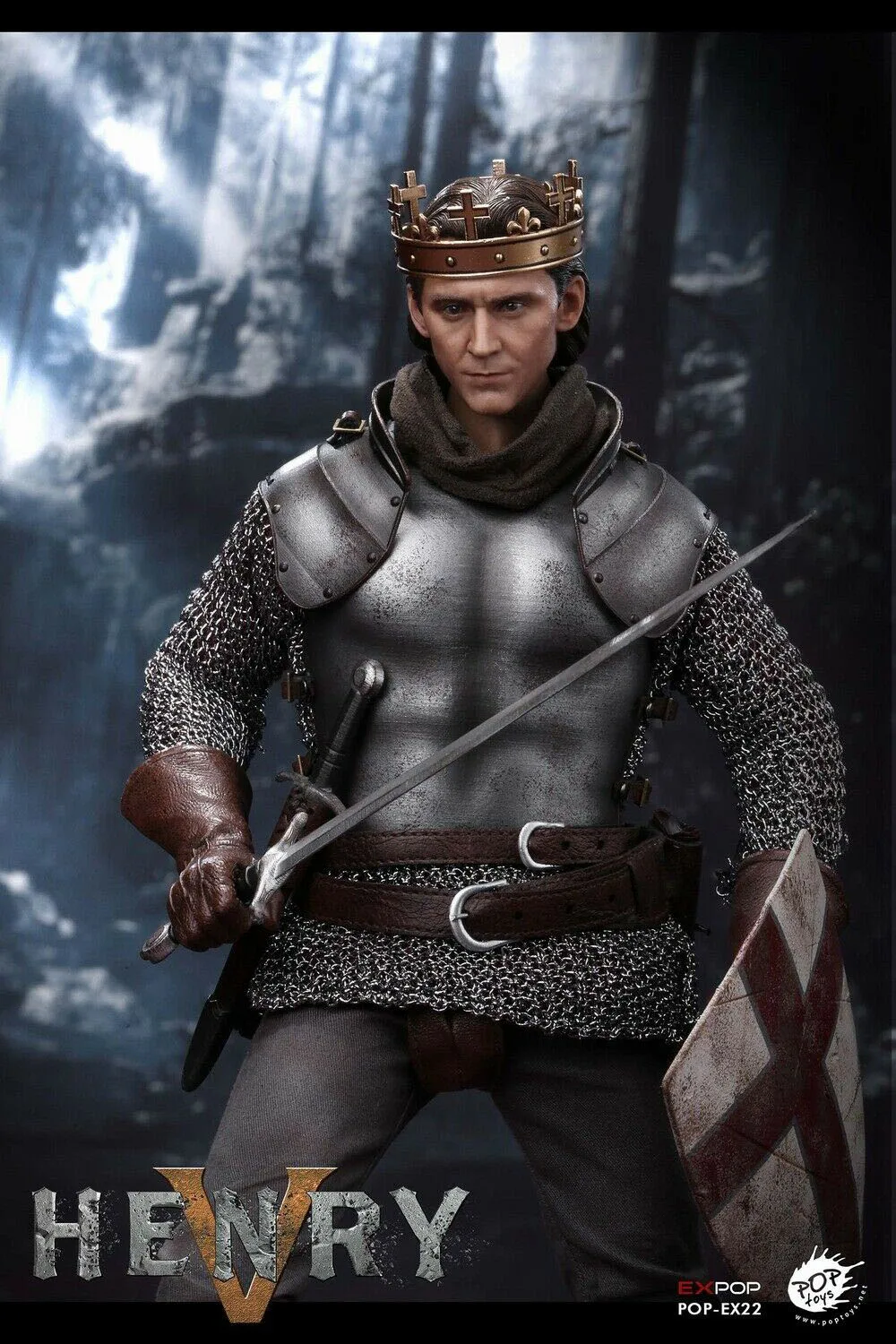 Для коллекции POPTOYS EX22 1/6 King Henry V of England 12 ''Мужская фигурка кукла F Коллекция Полный набор кукла для фанатов в наличии