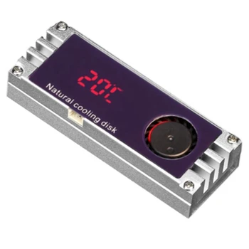 

M. 2 Solid State Disk Heat Sink M2 Heat Conduction Fin Heat Sink SSD Armor Nvme Cooling Fan Turbine Vest