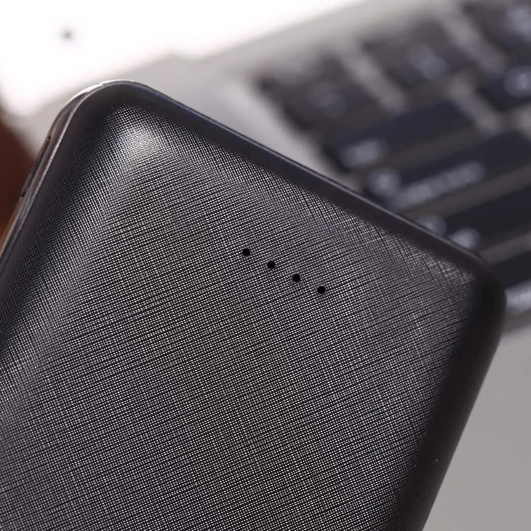 Портативный Ультратонкий смартфон с двумя портами usb power Bank