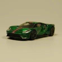 Зеленый свет 1: 64 2019 Ford GT литая под давлением модель автомобиля