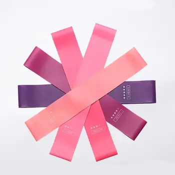 

5Pcs/set Latex stretch band yoga fitness resistance band squat stretch band Home fitness resistance band