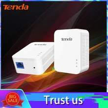 1pair Tenda PH3 1000Mbps KIT Gigabit Power line Adapter Powerline Network Adapter AV1000 Ethernet PLC adapter IPTV homeplug AV2