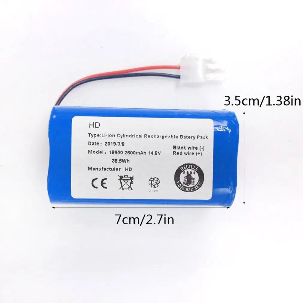 14,8 V 2800 Mah робот пылесос Сменный аккумулятор для chuwi Ilife V7 V7s Pro Роботизированная уборочная машина
