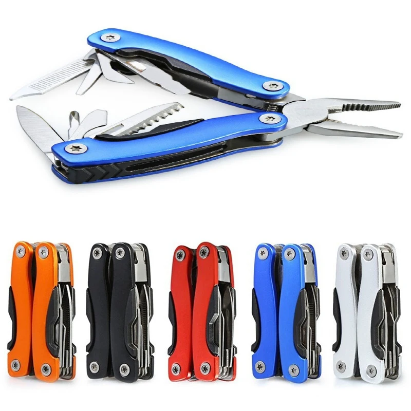 

Multi-function Knife Stainless Steel Folding Pliers Mini Tool Pliers