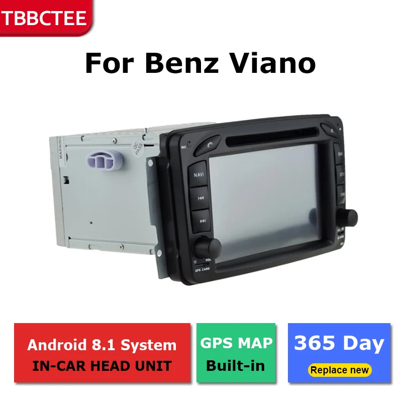Discount Android Car GPS Navigation For Mercedes Benz Viano 2004~2007 Car dvd player BT RDS Mlutimedia player Navi 2Din WiFi 2