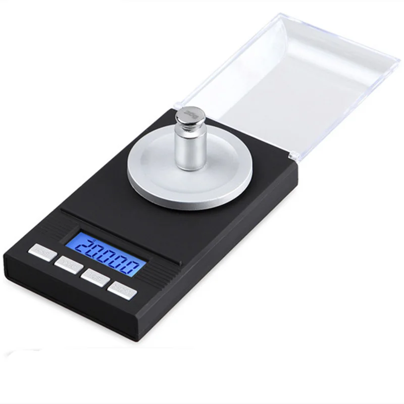 New 20g/0.001g LCD Digital Jewelry Scales Lab Weight High Precision Scale Medicinal Use Portable Mini Electronic Balance Scales New 20g/0.001g LCD Digital Jewelry Scales Lab Weight High Precision Scale Medicinal Use Portable Mini Electronic Balance Scales
