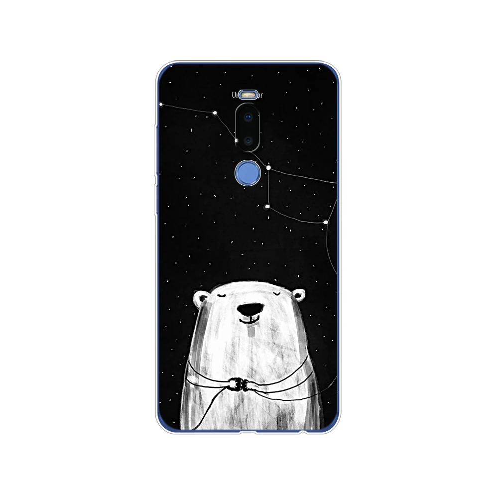 For Meizu X8 Case Silicon Soft TPU Phone Cover Case Painting Funda for Meizu X 8 MeizuX8 Clear Coque Bumper best meizu phone case brand Cases For Meizu