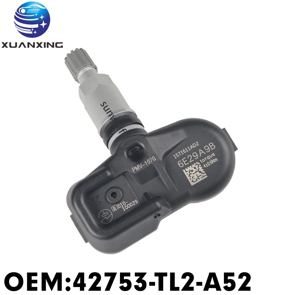 Система мониторинга давления в шинах 42753 TL2 A52 TPMS 315 МГц Φ для Acura TSX 07 14 MDX 13 RDX 12 Honda