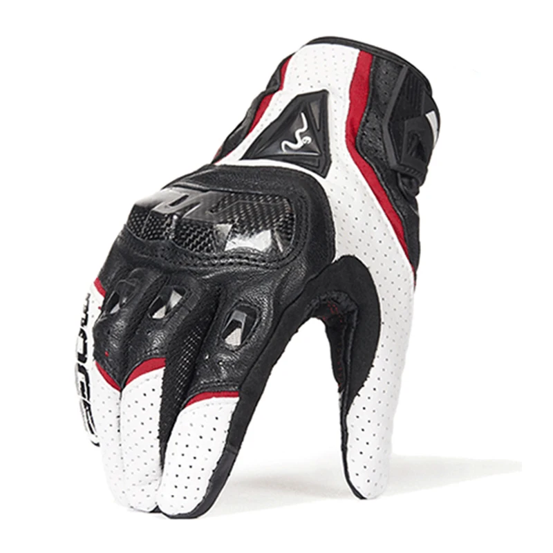 Gants de Moto respirants à doigt complet, antidérapants, résistants à l'usure, pour course de