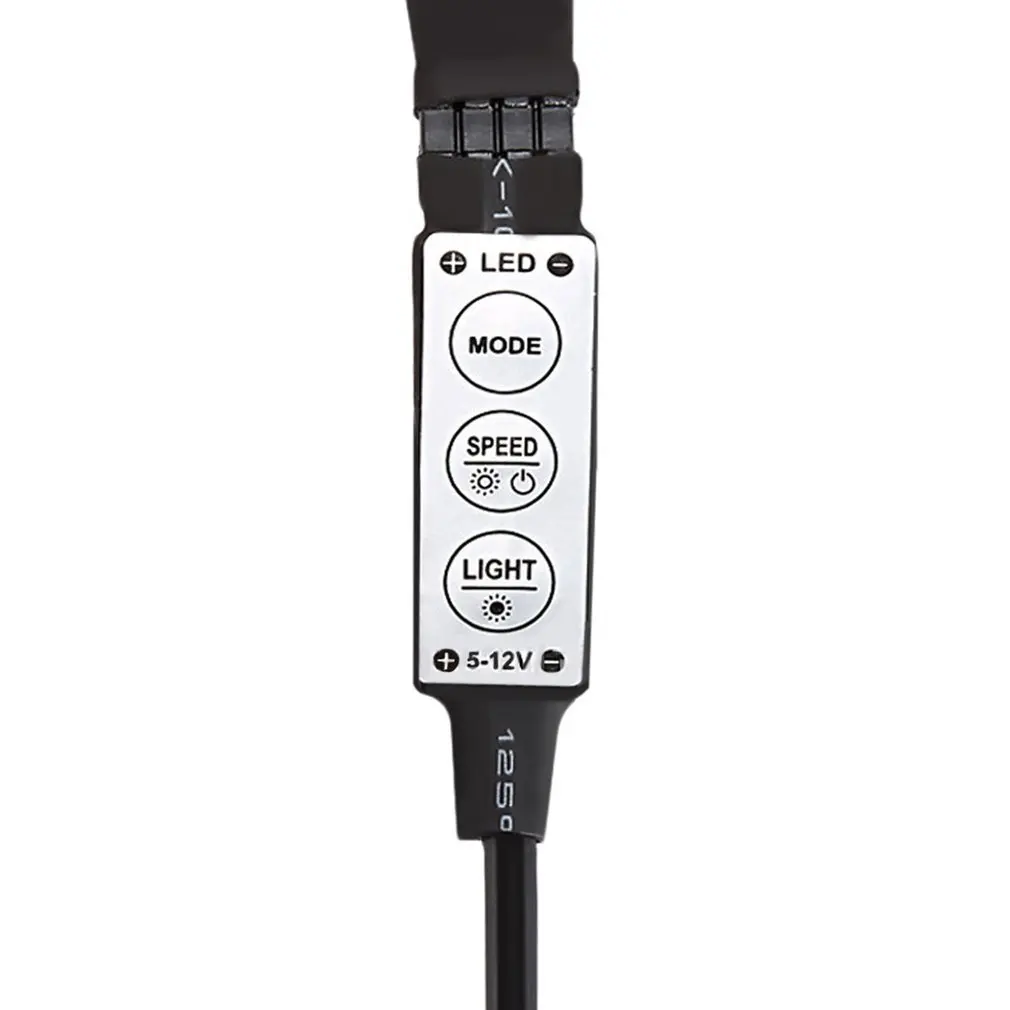 USB5V 5050RGB IP65 Водонепроницаемый ленточный светильник USB интерфейс ТВ фоновый светильник яркий сценический декоративный светильник