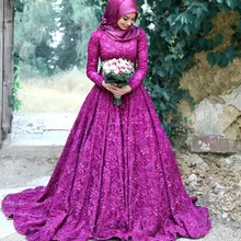 Гламурное ТРАПЕЦИЕВИДНОЕ длинное платье для выпускного вечера с высоким воротником и длинным рукавом, украшенное бисером и бантом, с коротким шлейфом, аравийские мусульманские Вечерние платья для помолвки