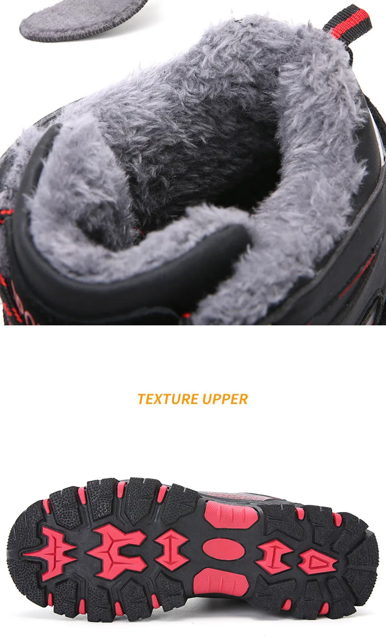39-46 Boots Winter Comfortable Warm Non-Slip Winter Men Shoes