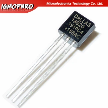 

10PCS DS18B20 TO92 Sensor 18B20 TO-92 Digital Thermometer