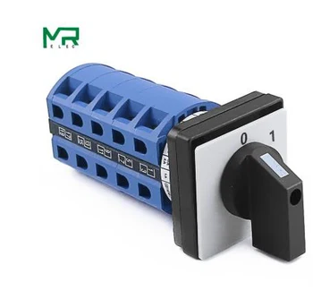 

LW26-20 universal switch 5 joint Reversing switch 20A versatile change-over switch 440V 20A cutoff switch 0-1