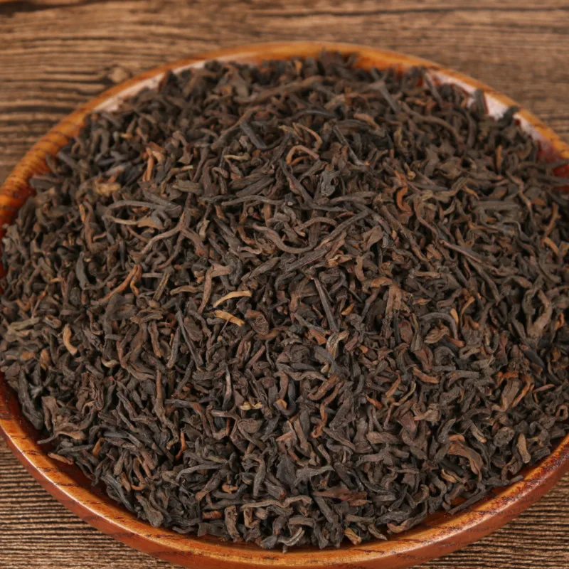 

Yunnan Pu'er Tea 2017 Bohai Ancient Tree Golden Bud 1 Grade Loose Tea Cooked Tea