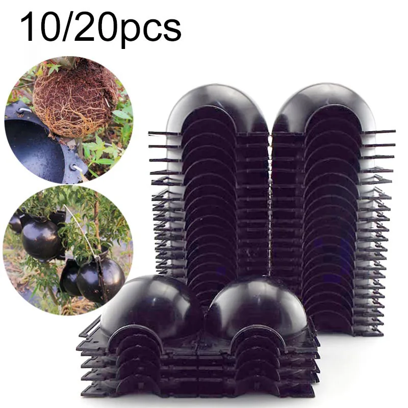 Fruit Plant tree Rooting Ball Root box plastic case propagation Box Grafting Rooter Growing High