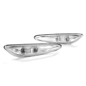 

Bulbs Side Marker Light Parts Accessories Auto 2Pcs Clear Plastic Replacement