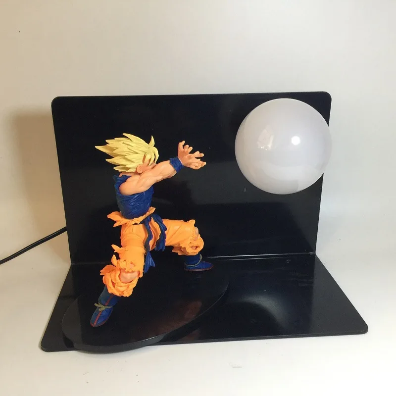 Аниме Dragon Ball Sun Wukong Garage Kit Креативный светодиодный светильник Настольная лампа для защиты глаз светящаяся игрушка креативный Сияющий