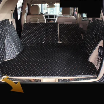 

3D leather car trunk mat cargo liner for mercedes benz ml gle w164 w166 2005-2019 2015 2014 2013 2012 2011