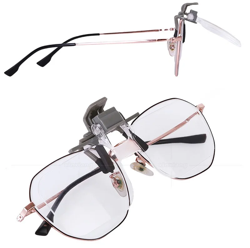 LOUPE OPTIQUE,2XLoupe binoculaire, bandeau, à Clip, Loupe de