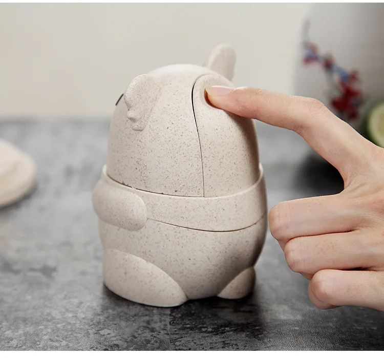 Оригинальная мультяшная коробка для зубочисток E639, ручная работа, автоматический пресс для зубочисток, канистра для домашних животных