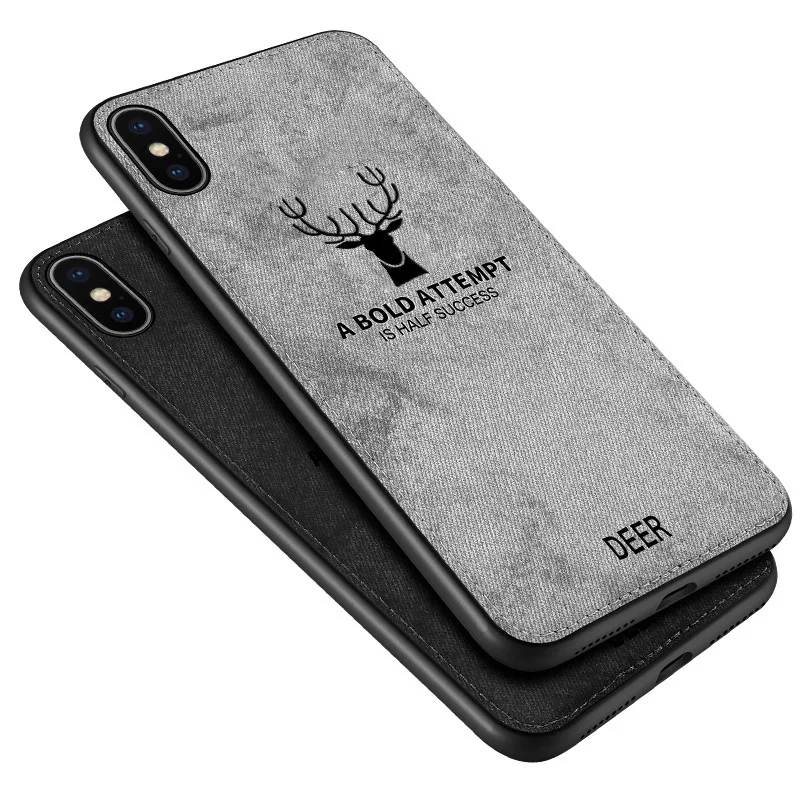 Ультратонкий тканевый силиконовый чехол для телефона iphone 6s 6 7 8 Plus X Xs Max Xr тканевый Мягкий защитный чехол с петлей