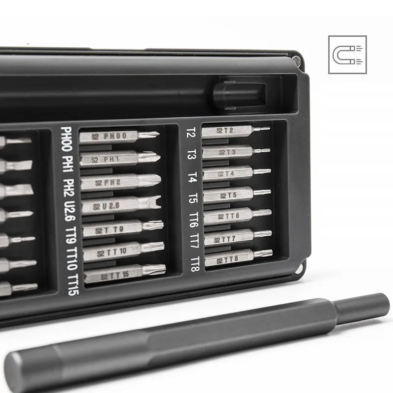 21-in-1 multi-function screwdriver kit precision magnetic kit AL box screwdriver millet smart home set 2019 21-in-1 multi-function screwdriver kit precision magnetic kit AL box screwdriver millet smart home set 2019