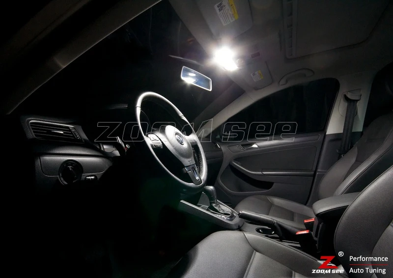 Белый светодиодный светильник без ошибок с внутренней картой для VW для Jetta для Bora для Vento 4 5 6 MK4 MK5 MK6(1998