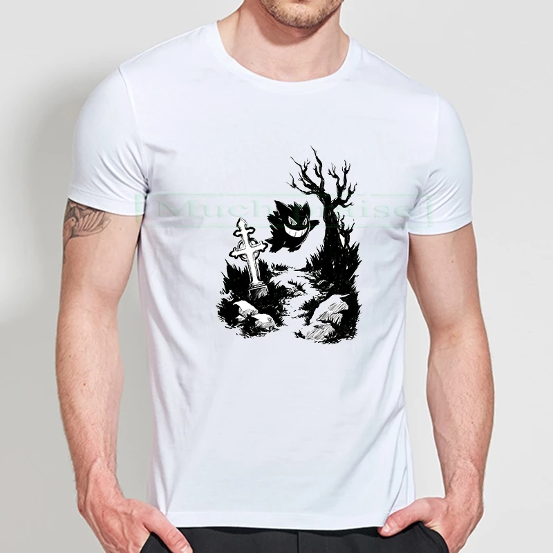 

Funny Cartoon T Shirt Men Pokemon Go Harajuku T-shirt Casual Fashion Anime Tshirt 90s Hip Hop Streetwear Top Tees Male