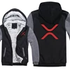 XRP (Ripple) Hoodies Men Cool Winter Thicken Wool Liner Cryptocurrency Crypto Sweatshirts Pullover 3