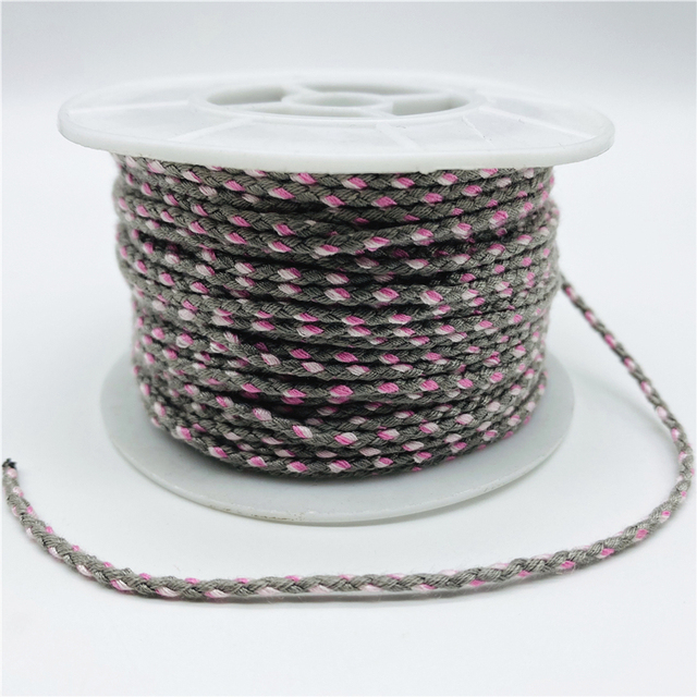2.5mm Cotton Cord Rope Chinese Knot Macrame Cord Rope For Jewelry Making For Shamballa Bracelet