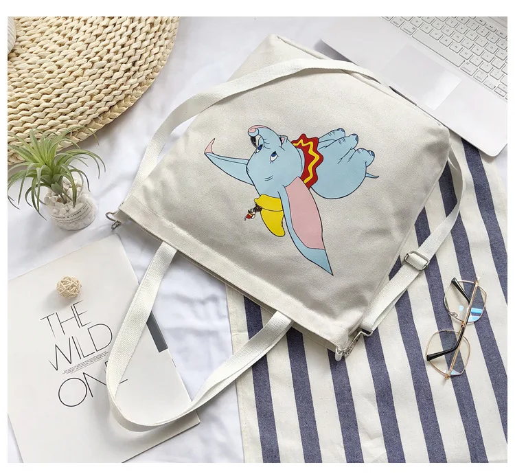 Disney Dumbo сумка женская 2019 новая простая ткань наплечная мессенджер повседневная